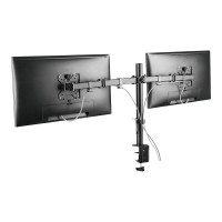 Produktbild för Neomounts FPMA-D550D monteringssats - fullständig rörelse - för 2 LCD-bildskärmar - svart