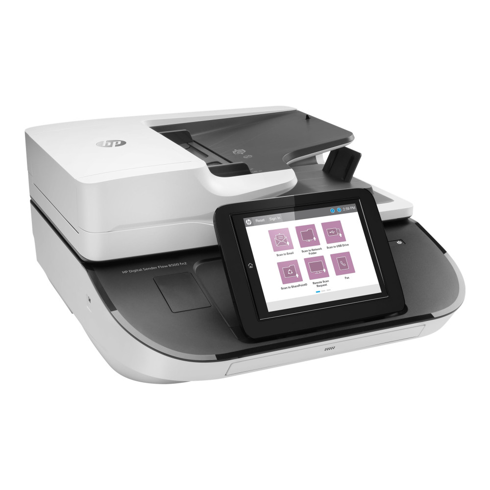 Produktbild för HP Digital Sender Flow 8500fn2 - dokumentskanner - desktop - USB 2.0, Gigabit LAN, USB 2.0 (Host)
