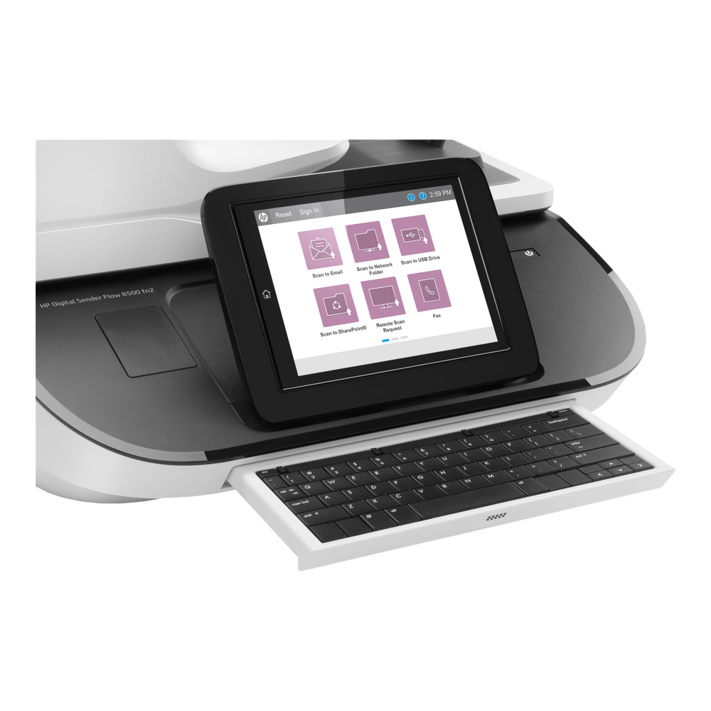 Produktbild för HP Digital Sender Flow 8500fn2 - dokumentskanner - desktop - USB 2.0, Gigabit LAN, USB 2.0 (Host)