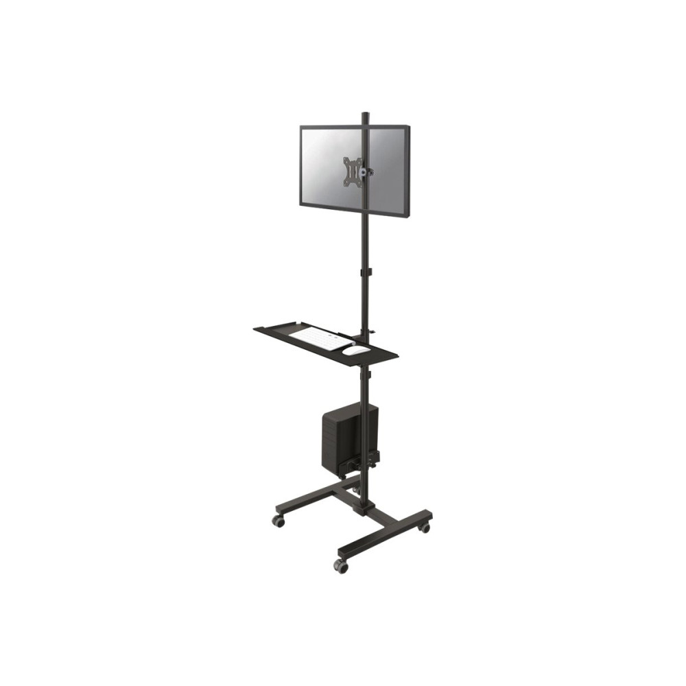 Produktbild för Neomounts FPMA-MOBILE1700 vagn - för LCD-skärm/tangentbord/mus/processor - svart
