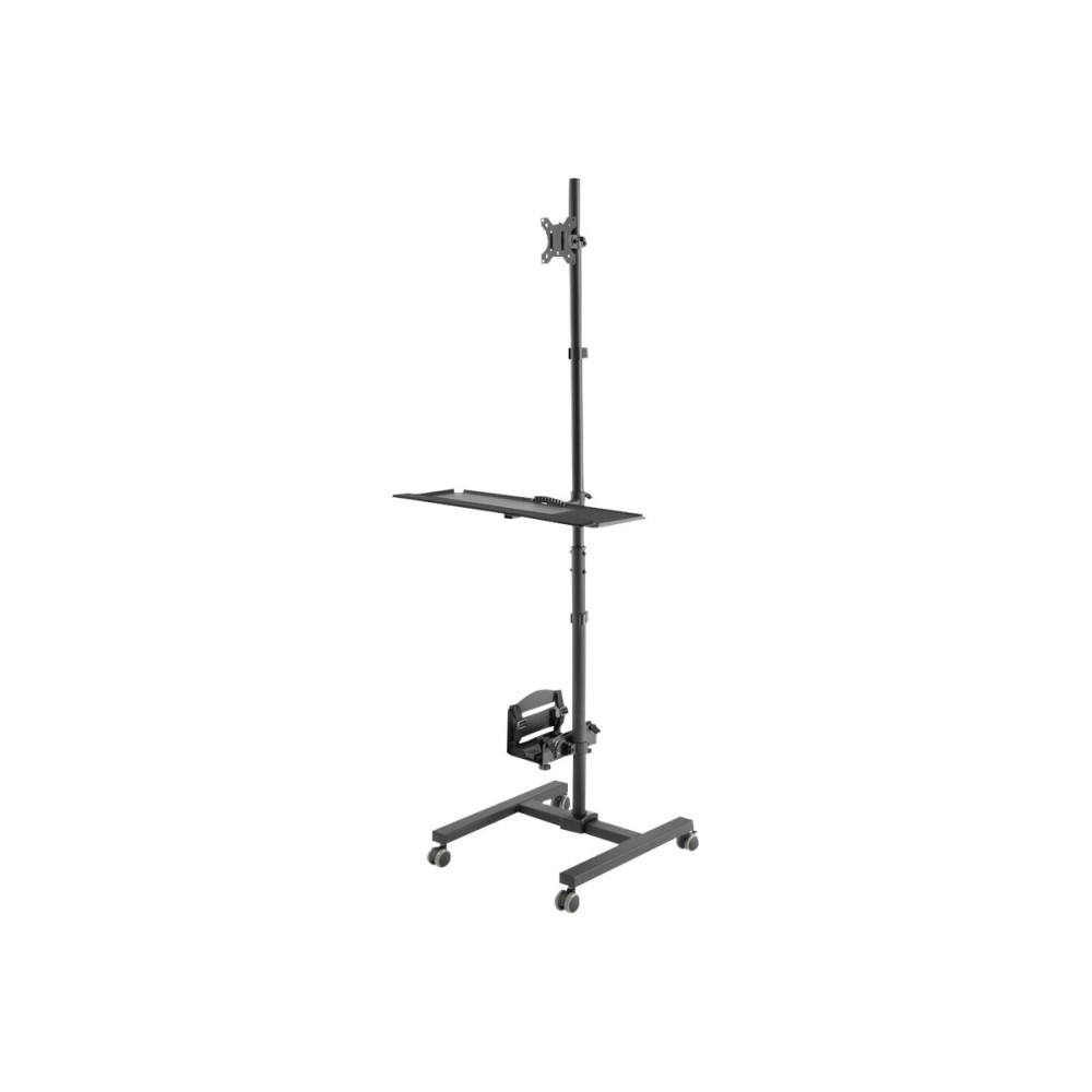 Produktbild för Neomounts FPMA-MOBILE1700 vagn - för LCD-skärm/tangentbord/mus/processor - svart