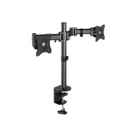 Produktbild för Neomounts NM-D135D monteringssats - fullständig rörelse - för 2 LCD-bildskärmar - svart