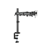 Produktbild för Neomounts NM-D135D monteringssats - fullständig rörelse - för 2 LCD-bildskärmar - svart