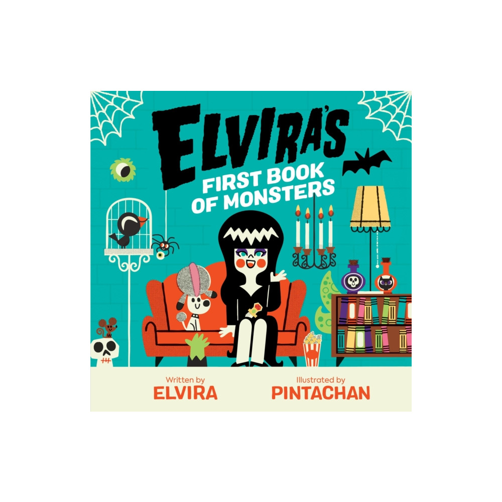 Produktbild för Elvira's First Book of Monsters (bok, board book, eng)