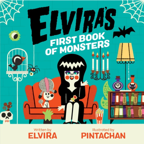 Running Press,U.S. Elvira's First Book of Monsters (bok, board book, eng)