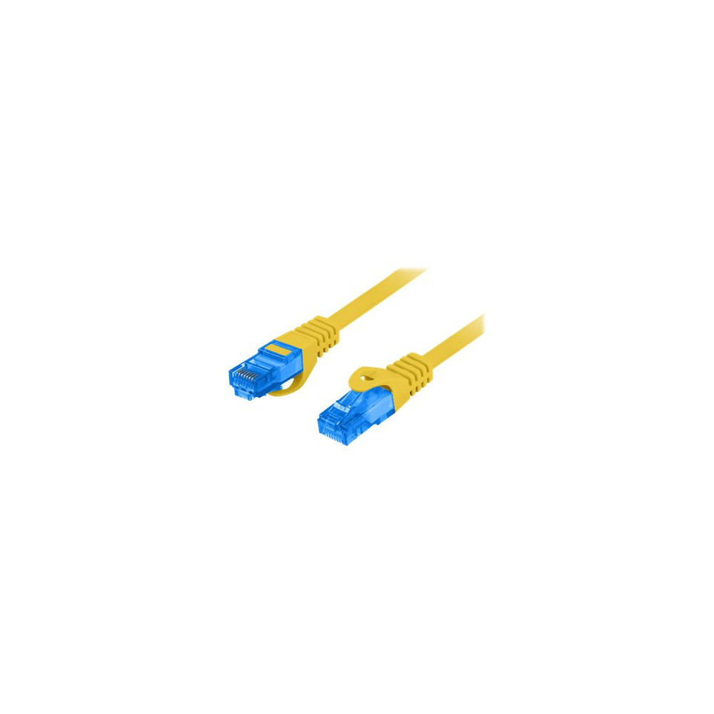 Produktbild för Lanberg patch-kabel - 3 m - gul, RAL 1016