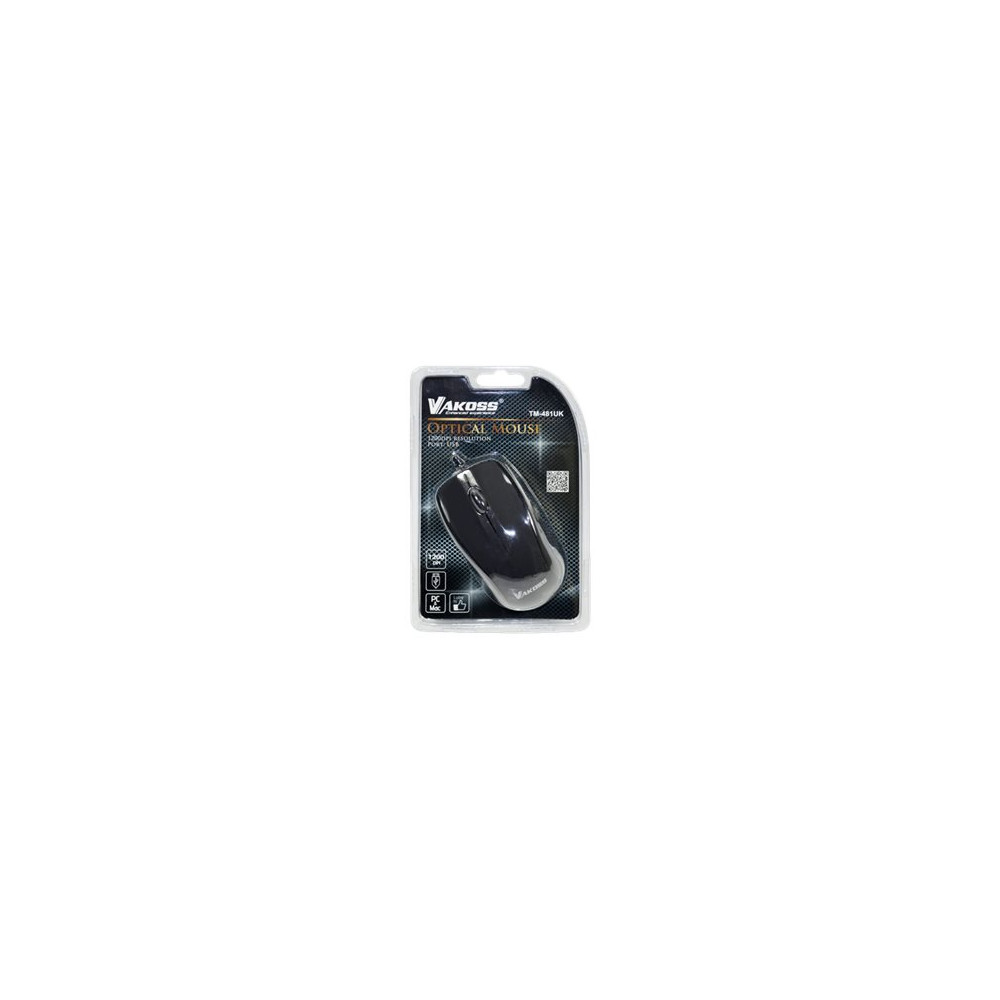 Produktbild för VAKOSS TM-481UK - mus - USB