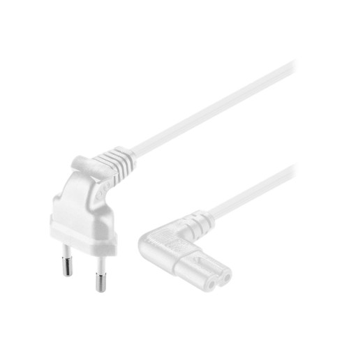 Goobay goobay NK 104 S - strömkabel - power IEC 60320 C7 till Eurokontakt - 1 m