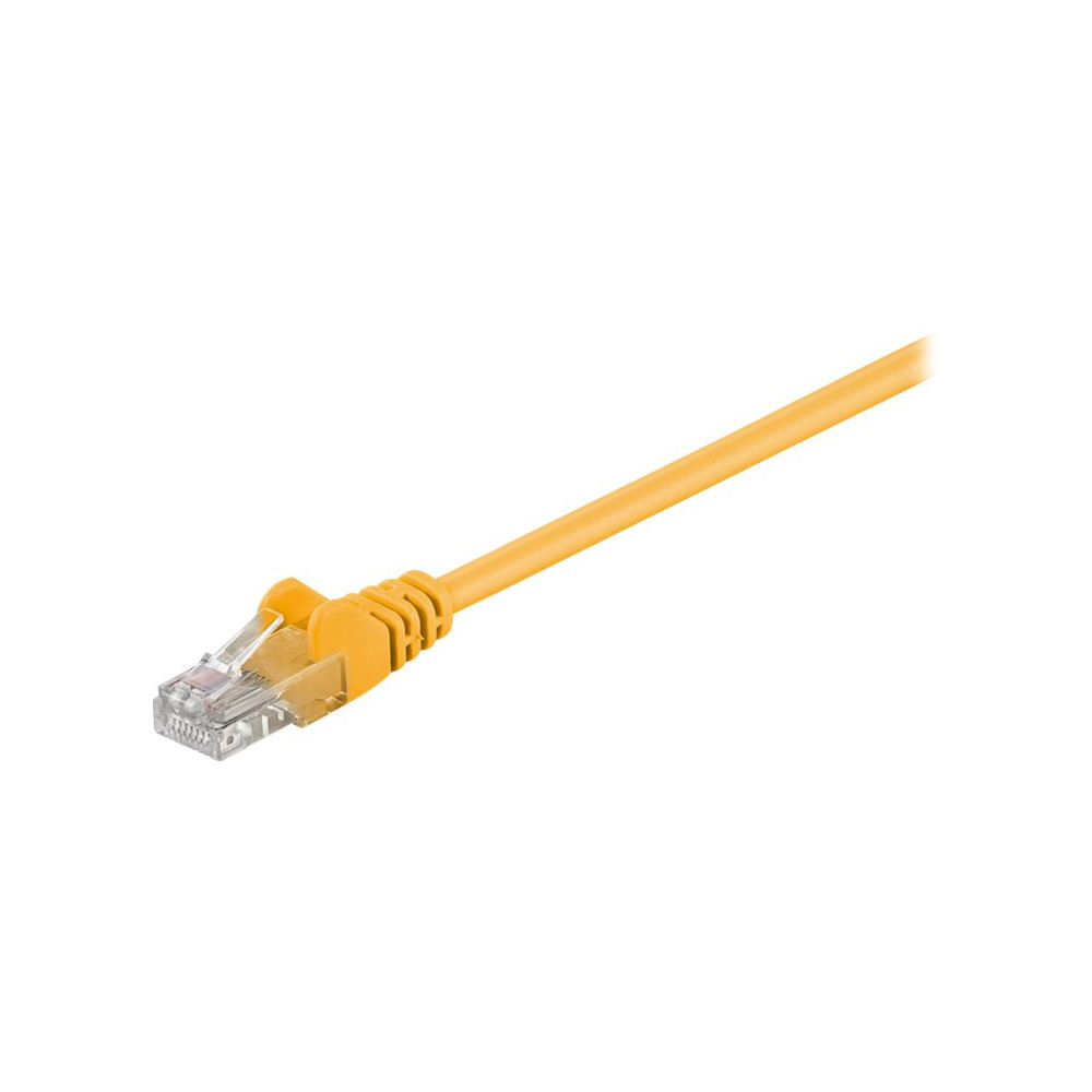 Produktbild för goobay patch-kabel - 7.5 m - gul
