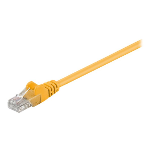 Goobay goobay patch-kabel - 7.5 m - gul