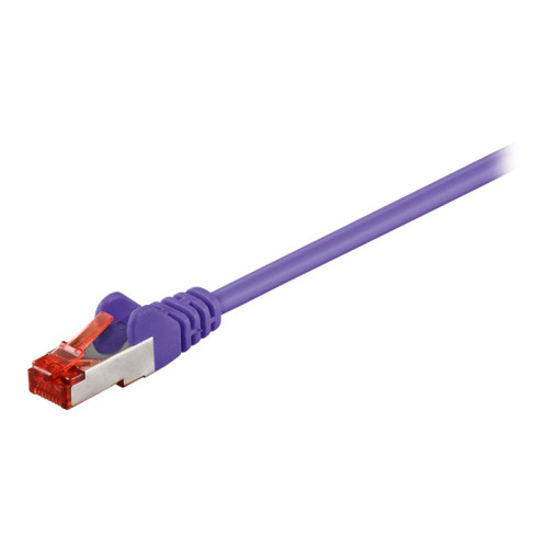 Goobay goobay patch-kabel - 25 cm - lila
