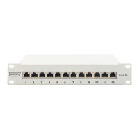 Produktbild för DIGITUS DN-91612S-EA-G - patch-panel - 1U - 10"