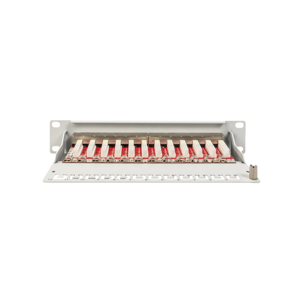 Produktbild för DIGITUS DN-91612S-EA-G - patch-panel - 1U - 10"