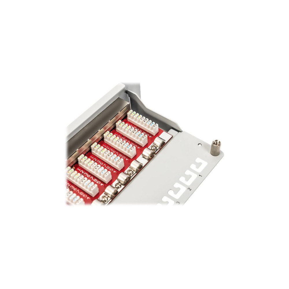 Produktbild för DIGITUS DN-91612S-EA-G - patch-panel - 1U - 10"