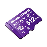 Produktbild för WD Purple SC QD101 WDD512G1P0C - flash-minneskort - 512 GB - mikroSDXC UHS-I