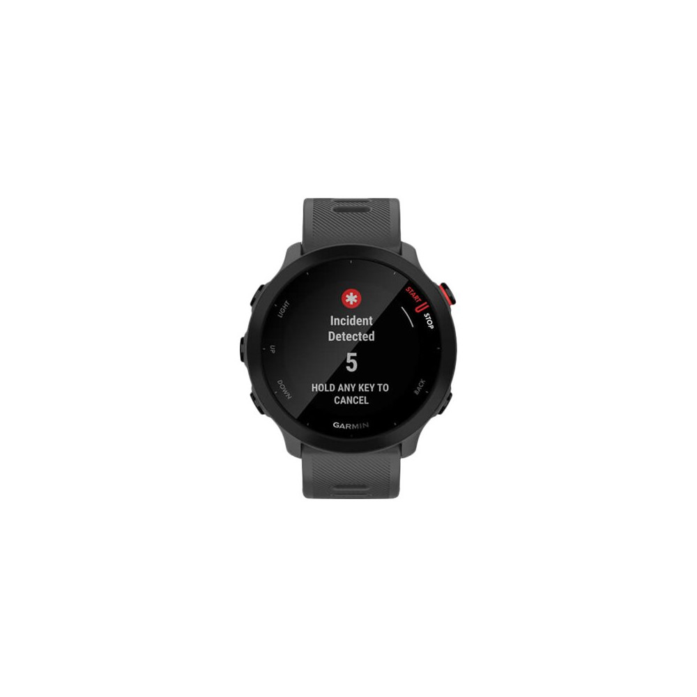 Produktbild för Garmin Forerunner 55 sportklocka med band - monterra gray