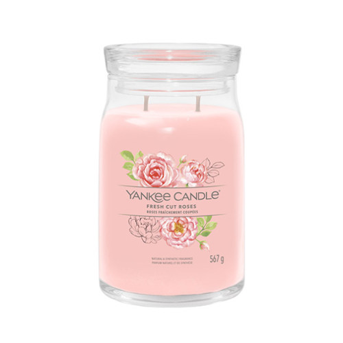 Yankee Candle Yankee Candle Fresh Cut Roses signature svíčka velká 567 g