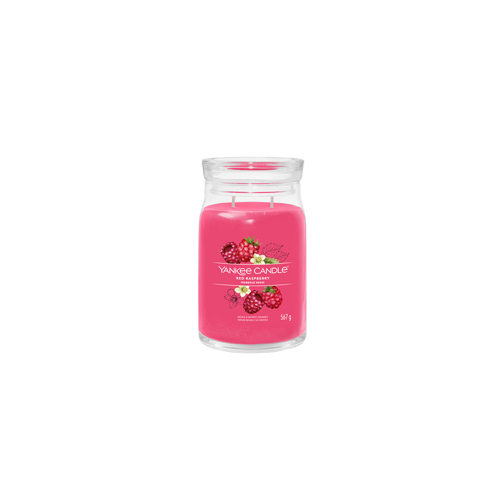 Produktbild för Yankee Candle Red Raspberry signature svíčka velká 567 g