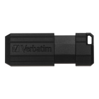 Produktbild för Verbatim PinStripe USB Drive - USB flash-enhet - 64 GB