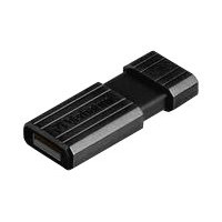 Produktbild för Verbatim PinStripe USB Drive - USB flash-enhet - 64 GB