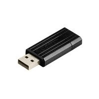 Produktbild för Verbatim PinStripe USB Drive - USB flash-enhet - 64 GB