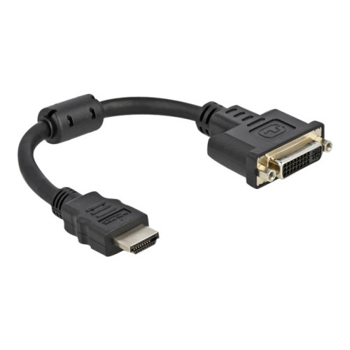 DeLOCK videokort - HDMI / DVI - 20 cm - Adaptrar & Hubbar