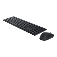 Produktbild för Dell Pro KM5221W - sats med tangentbord och mus - QWERTY - hela norden - svart Inmatningsenhet