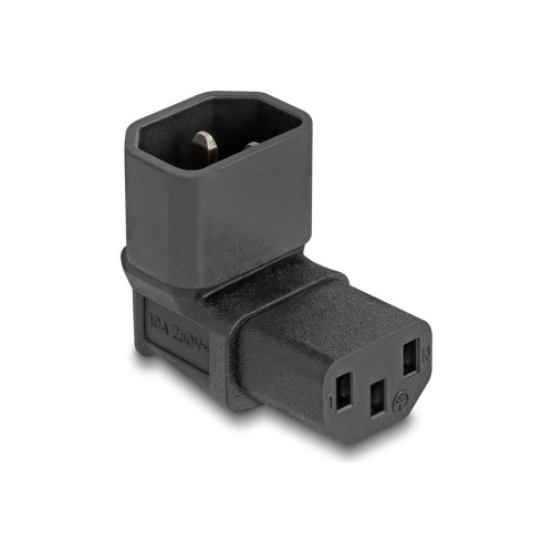 DeLOCK Delock - strömadapter - power IEC 60320 C13 till IEC 60320 C14