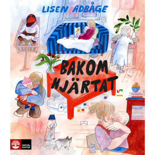 Lisen Adbåge Bakom hjärtat (inbunden)