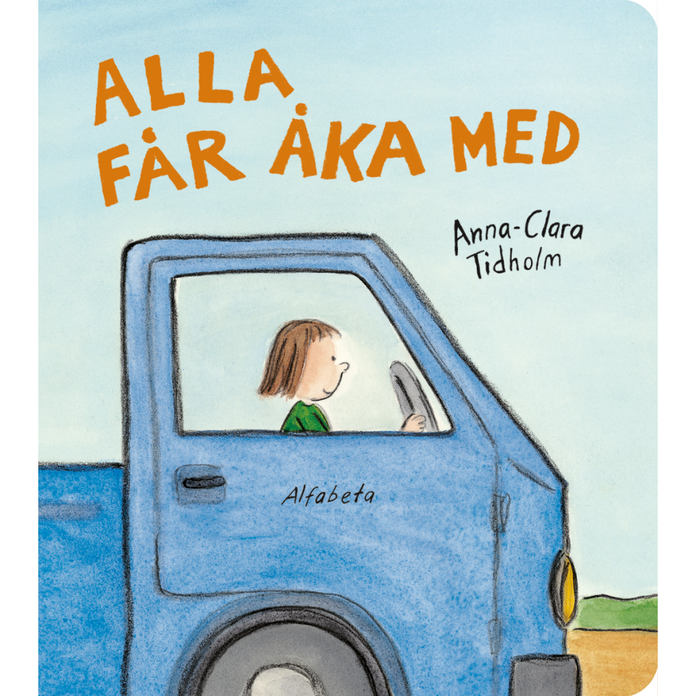 Produktbild för Alla får åka med (bok, board book)