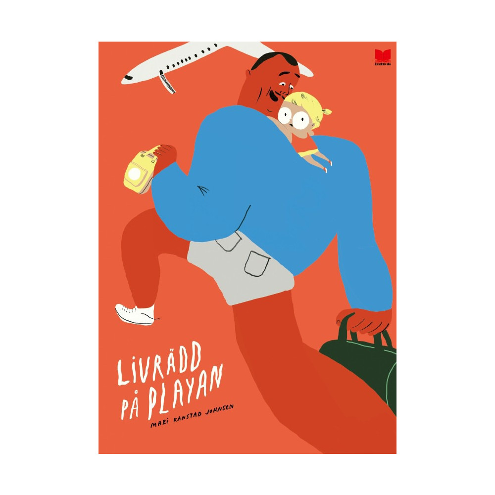 Produktbild för Livrädd på playan (inbunden)