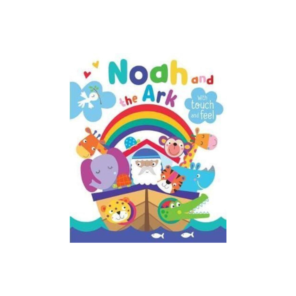Produktbild för Noah and the Ark with Touch and Feel (bok, board book, eng)