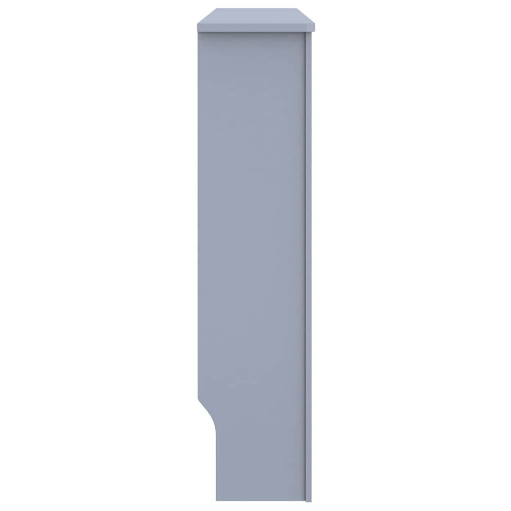 Produktbild för Radiatorlock 2 pcs Grå 112 x 19 x 81,5 cm Konstruerat trä