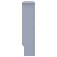 Produktbild för Radiatorlock 2 pcs Grå 112 x 19 x 81,5 cm Konstruerat trä