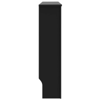 Produktbild för Radiatorlock 2 pcs Svart 112 x 19 x 81,5 cm Konstruerat trä