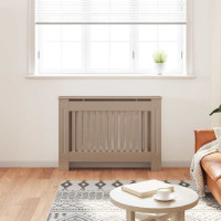 Produktbild för Radiatorlock 2 pcs Sonoma-ek 112 x 19 x 81,5 cm Konstruerat trä