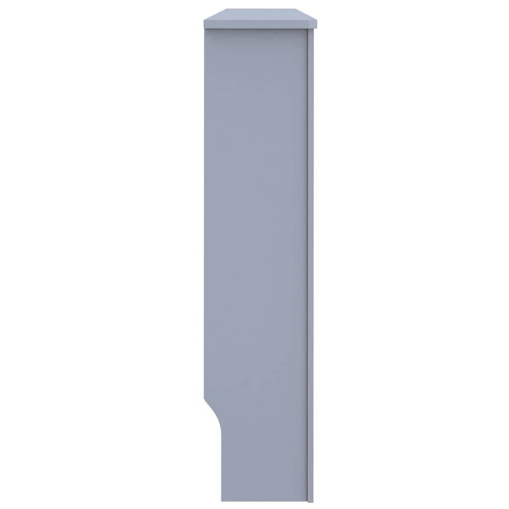 Produktbild för Radiatorlock 2 pcs Grå 152 x 19 x 81,5 cm Konstruerat trä