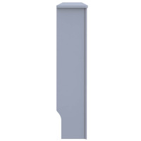 Produktbild för Radiatorlock 2 pcs Grå 152 x 19 x 81,5 cm Konstruerat trä