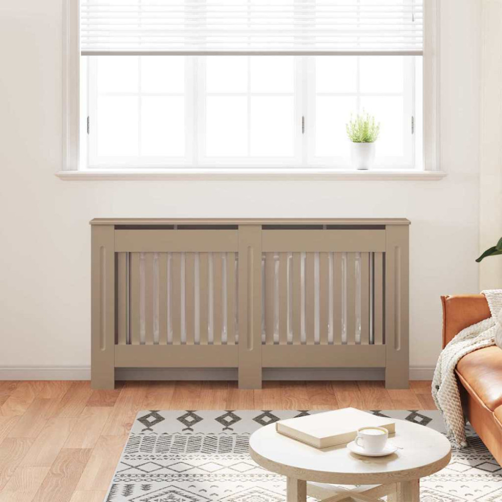 Produktbild för Radiatorlock 2 pcs Sonoma-ek 152 x 19 x 81,5 cm Konstruerat trä