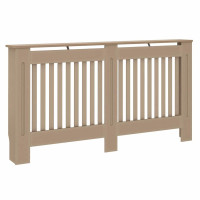 Produktbild för Radiatorlock 2 pcs Sonoma-ek 152 x 19 x 81,5 cm Konstruerat trä