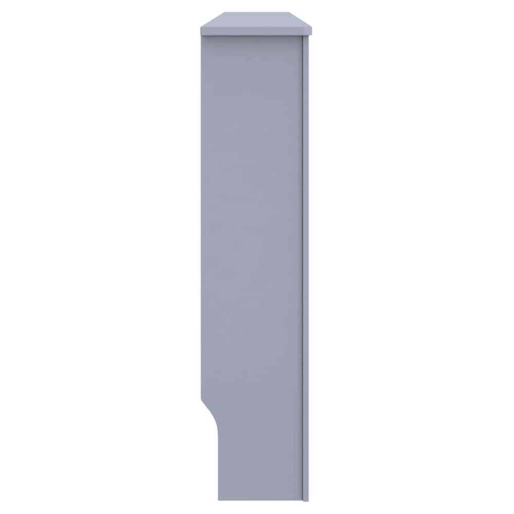 Produktbild för Radiatorlock 2 pcs Grå 172 x 19 x 81,5 cm Konstruerat trä