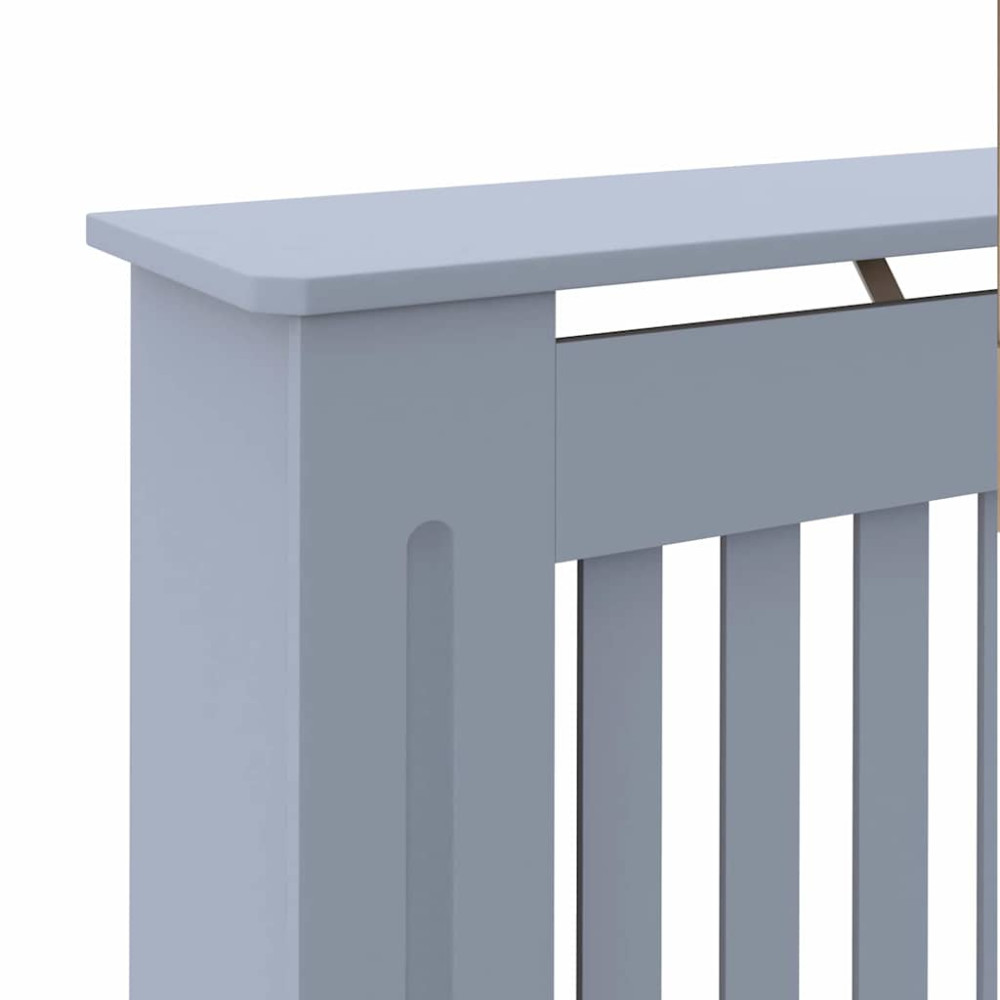 Produktbild för Radiatorlock 2 pcs Grå 172 x 19 x 81,5 cm Konstruerat trä