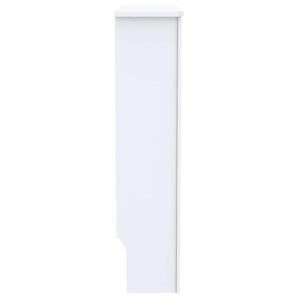 Produktbild för Radiatorlock 2 pcs Vit 78 x 19 x 81,5 cm Konstruerat trä