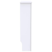 Produktbild för Radiatorlock 2 pcs Vit 78 x 19 x 81,5 cm Konstruerat trä