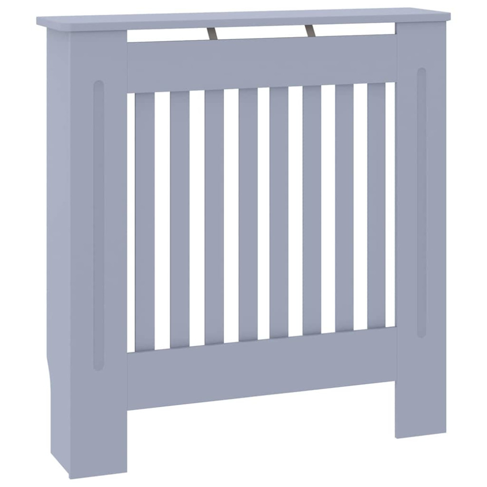 Produktbild för Radiatorlock Grå 78 x 19 x 81,5 cm Konstruerat trä