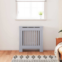 Produktbild för Radiatorlock Grå 78 x 19 x 81,5 cm Konstruerat trä