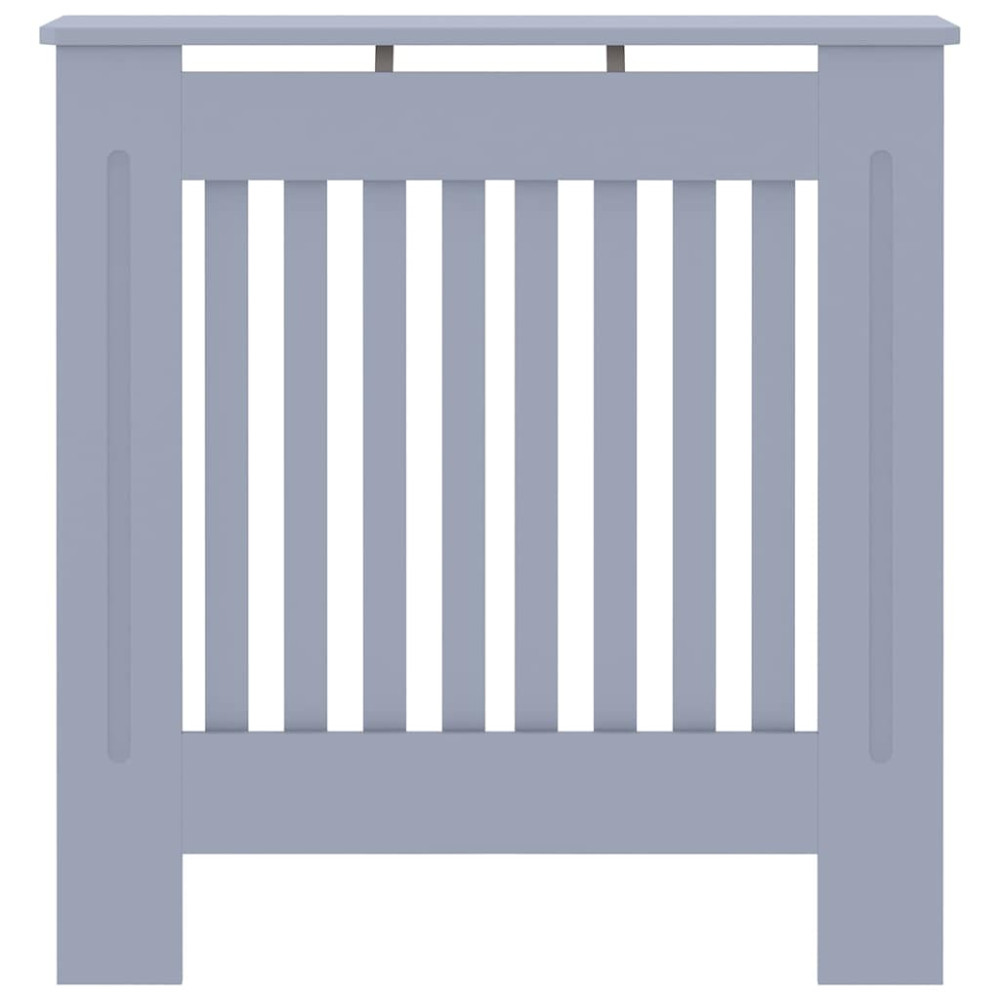Produktbild för Radiatorlock Grå 78 x 19 x 81,5 cm Konstruerat trä