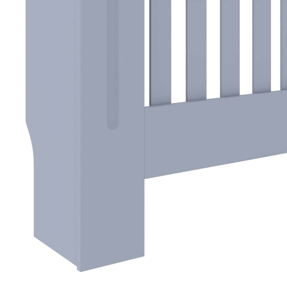 Produktbild för Radiatorlock Grå 78 x 19 x 81,5 cm Konstruerat trä