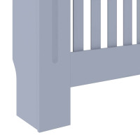 Produktbild för Radiatorlock Grå 78 x 19 x 81,5 cm Konstruerat trä