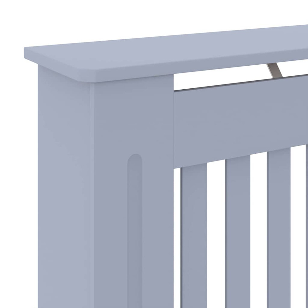 Produktbild för Radiatorlock Grå 78 x 19 x 81,5 cm Konstruerat trä